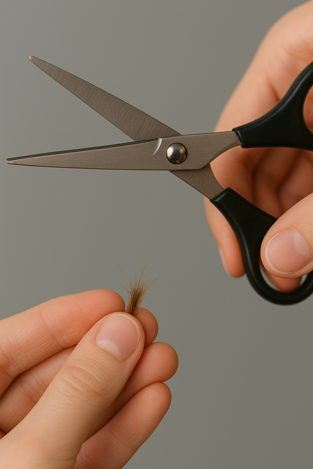 Cut hair